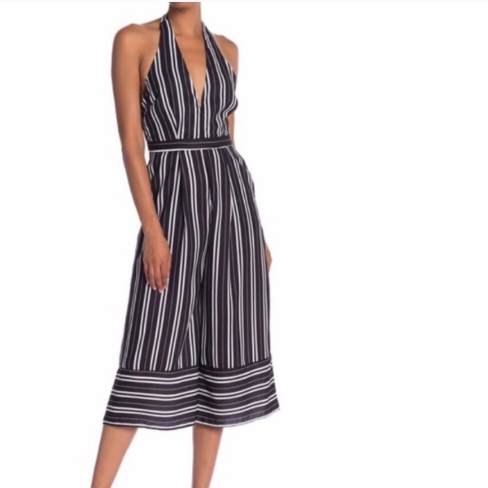 Tea n Cup - Daisy Striped Print Romper